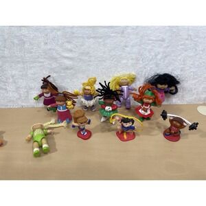 Vintage Cabbage Patch Kids Figure Lot PVC Dolls Mixed